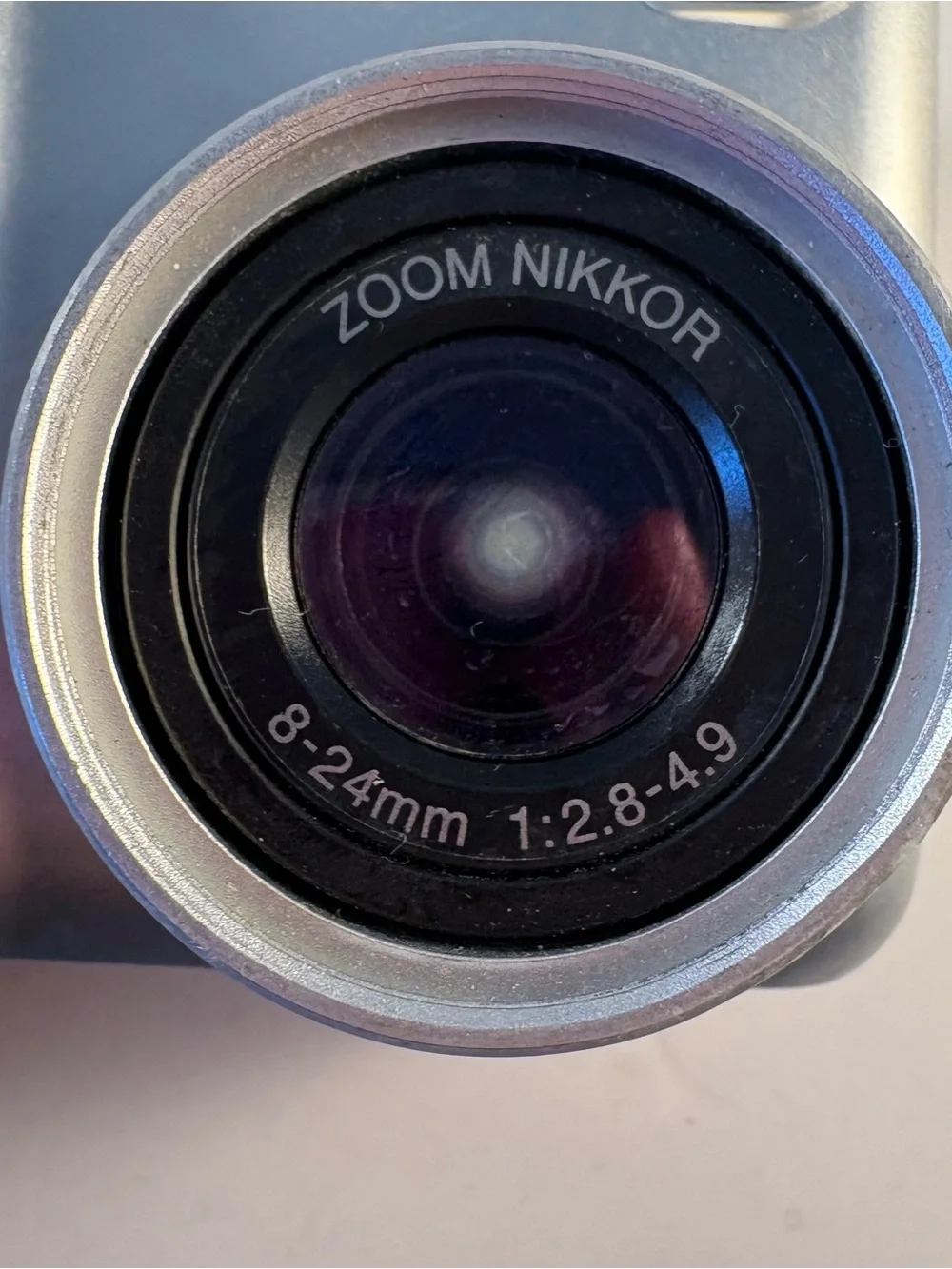 Nikon COOLPIX 4300 4.0MP Digital Camera Silver Memory Card Case BatteryUNTESTED